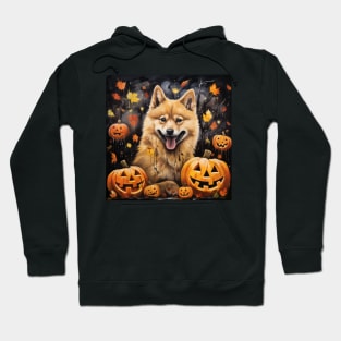 Halloween Finnish Spitz Hoodie